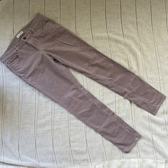 LOFT NWOT Lavender Corduroy Modern Skinny - Picture 1 of 10